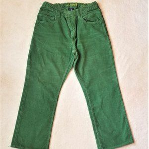 GAP KIDS Boys HUSKY light green Corduroy Pants , sz 14 HUSKY